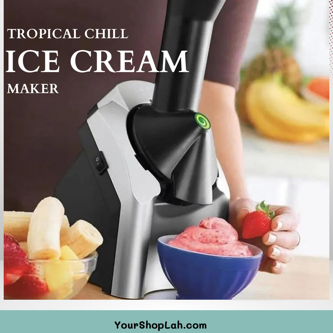 Tropical Chill Soft-Serve Ice Cream Maker