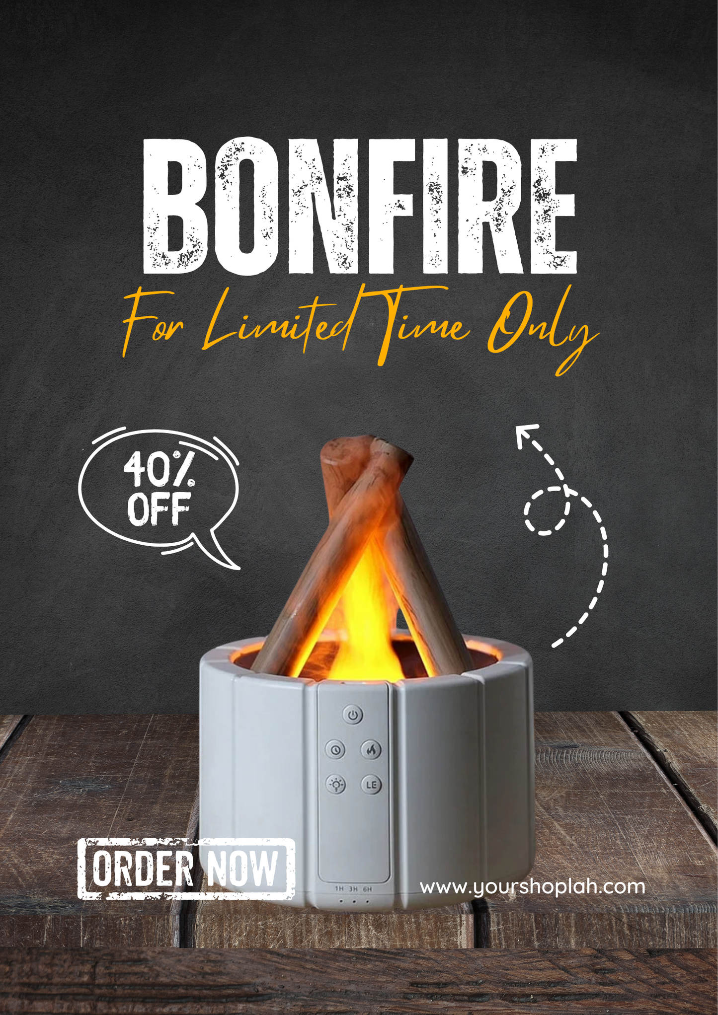 Bonfire Aromatherapy Humidifier