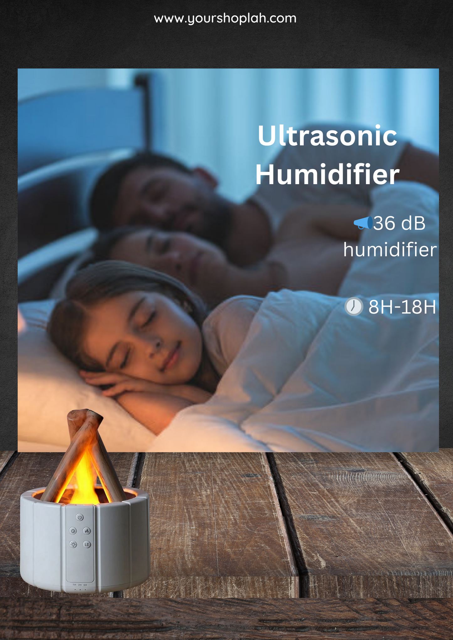 Bonfire Aromatherapy Humidifier